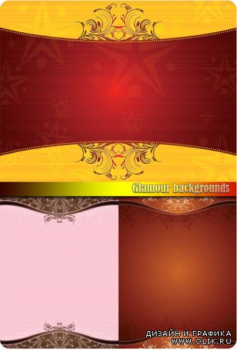 Glamour backgrounds