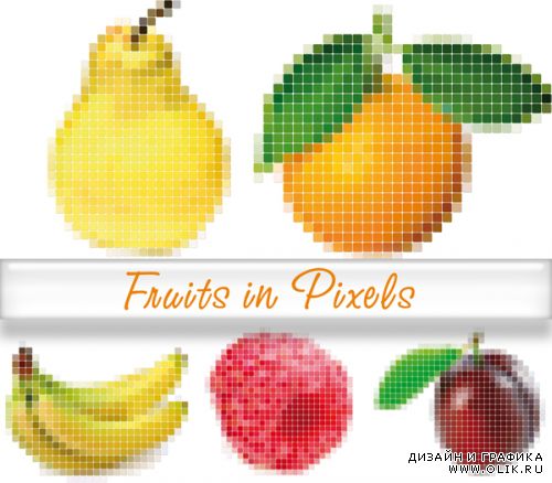 Fruits in Pixels