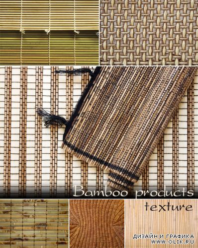 Bamboo products - texture