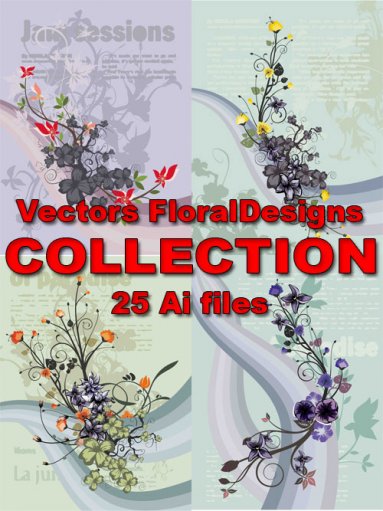 Vectors FloralDesigns Collection