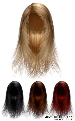 PNG Клипарт - Hair Rextur Renders