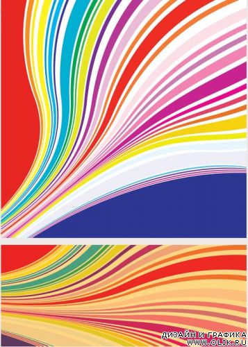 Smooth Lines Background Vector