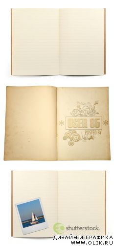 Клипарт - SS Blank Book