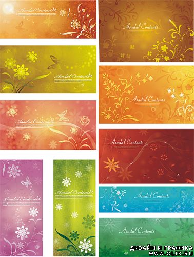 New Asadal Contents | Flowers Backgrounds