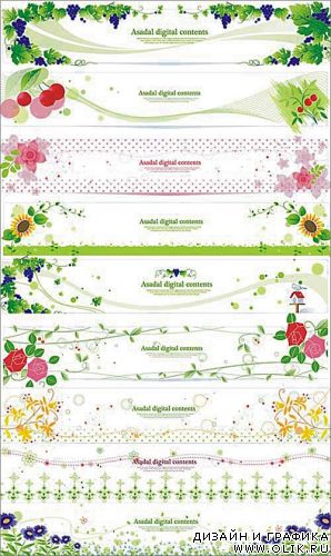 Asadal Contents | Flower Banners