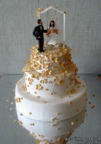 Свадебные тортики от Жанны Зубовой