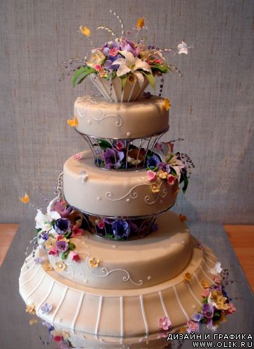 Свадебные тортики от Жанны Зубовой