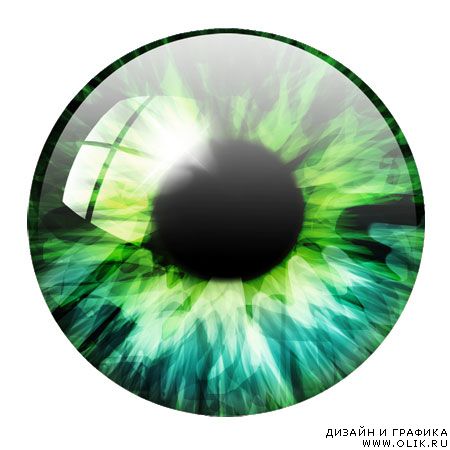 PSD исходник - Глаза, разных цветов и оттенков