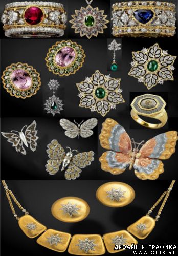 Клипарт – Ювелирные украшения 13 Klipart – Jewelry embellishment 13