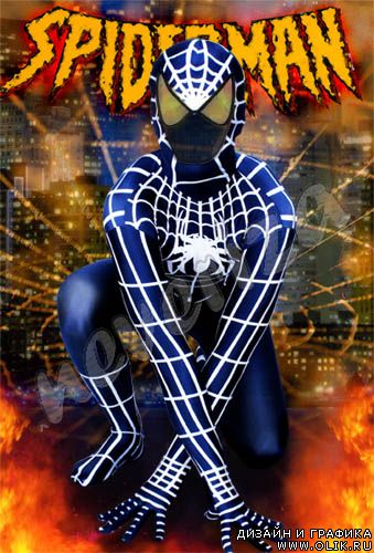 Шаблон для PHSP – Человек паук!