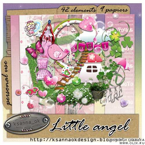 Скрап-набор Little Angel ksanna_ok design