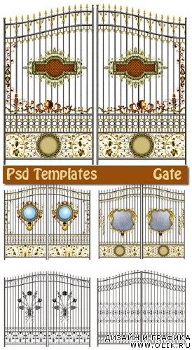 Gate - Psd Template