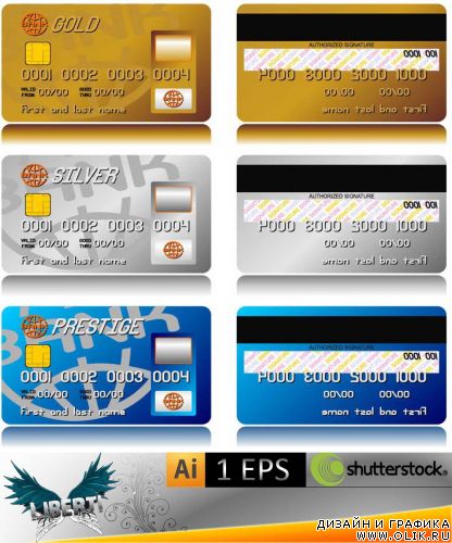 Different credit cards
