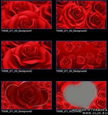 Digital Juice - Editor's Toolbox I Set 071 Red Roses