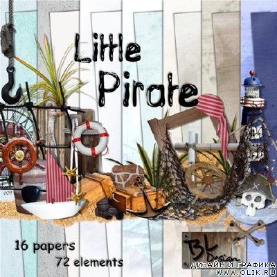 Скрап набор - Little Pirate от BLdesign