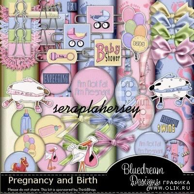 Скрап-набор BD-Pregnancy & Birth