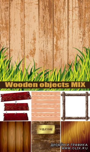 Wooden objects MIX