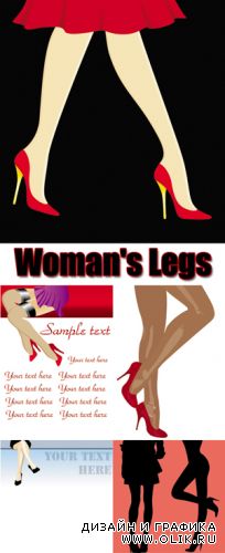 Woman's Legs Vector