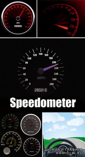 Speedometer Vector