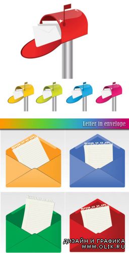 Letter in envelope