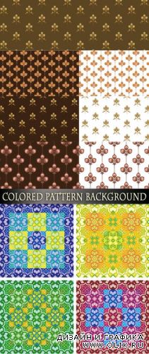 Colored Pattern Background