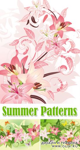 Summer Patterns Vector