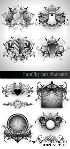Heraldry seat elements
