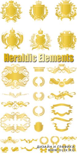 Heraldic Elements Vector