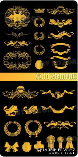 Gold elements