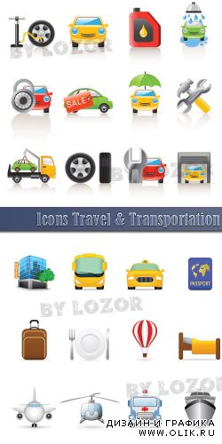 Icons Travel & Transportation
