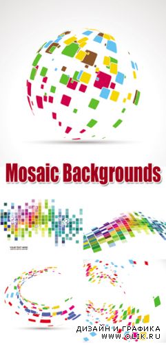 Mosaic Backgrounds Vector