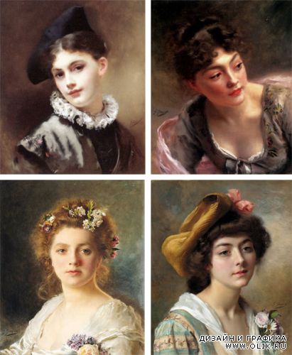 Классическая живопись. Gustave Jean Jacquet (1846-1909)