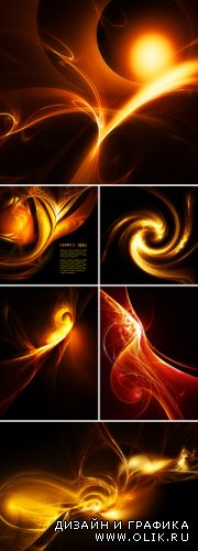Fire Abstract Backgrounds