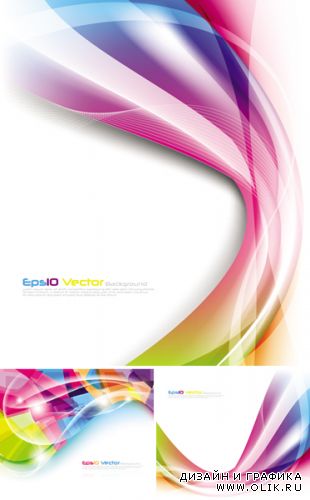 Multicolor Backgrounds Vector