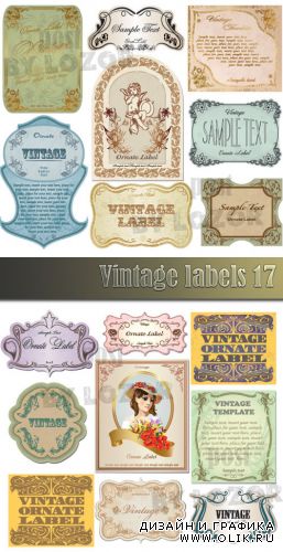Vintage labels 17