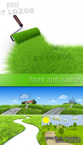 Road and nature