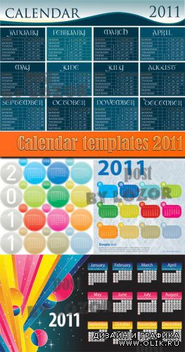 Calendar templates 2011