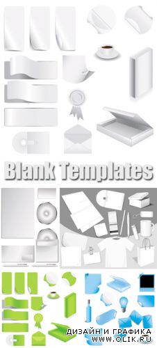 Blank Templates Vector