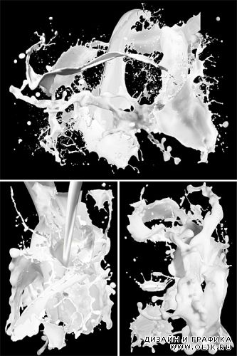 PSD - Milk splashes 2