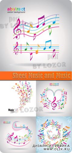 Sheet Music and Music