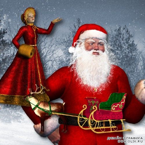 Снежные рождественские и новогодние фоны | Snowy Christmas Backgrounds by Jaguarwoman
