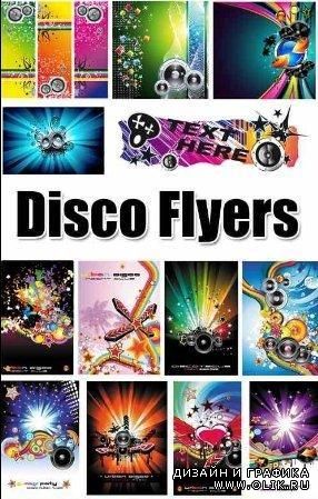 Disco Flyers Vector