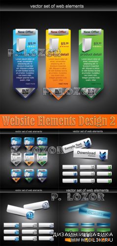 Website Elements Design 2