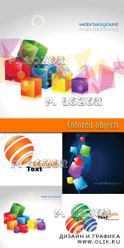 Colored objects