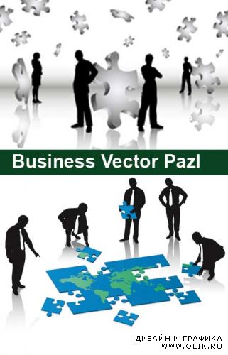 Business vector pazl