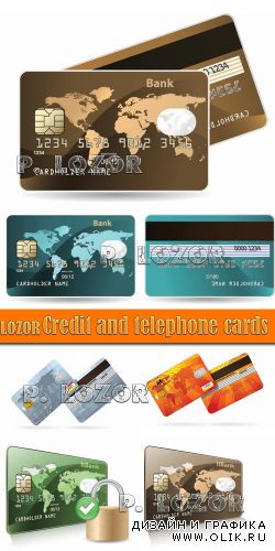 Credit and telephone card