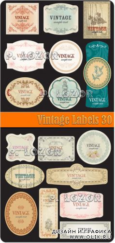 Vintage Labels 30