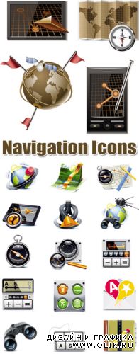 Navigation Icons Vector