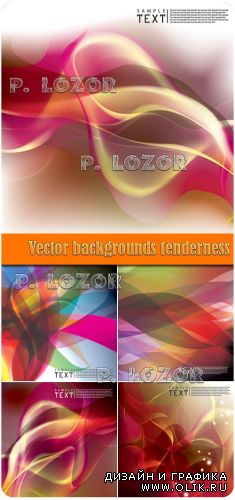Vector backgrounds tenderness