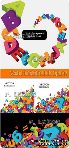 Vector backgrounds figures